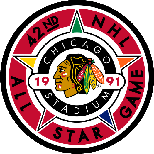 NHL All-Star Game 1991 Primary Logo iron on transfers for clothing